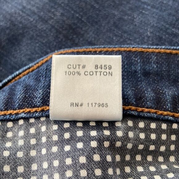 J Brand Aidan Ringer slim leg darker wash high rise denim jeans 31 - Picture 8 of 10